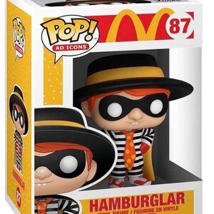 Funko Ad Icons Hamburglar Figure with Black and Red